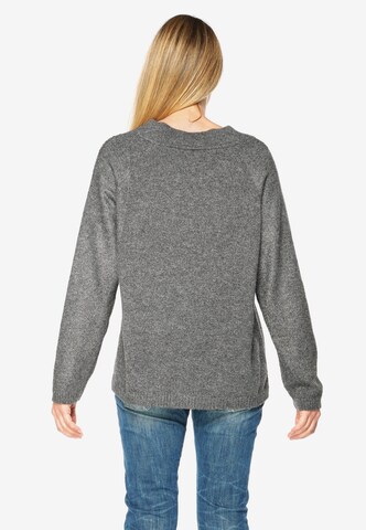 Le Temps Des Cerises Sweater 'ABEL' in Grey