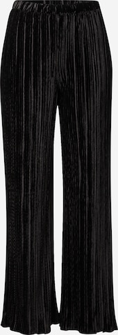 VILA Loose fit Pants 'KATHY' in Black: front