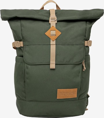 JANSPORT Backpack in Green: front