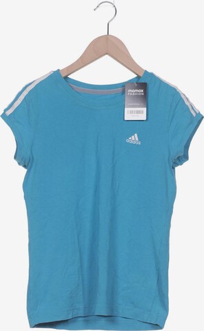 ADIDAS PERFORMANCE T-Shirt M in Blau: predná strana