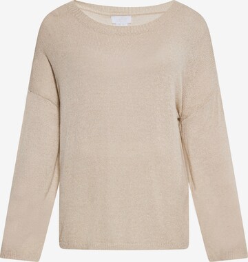 usha WHITE LABEL Pullover in Beige: predná strana