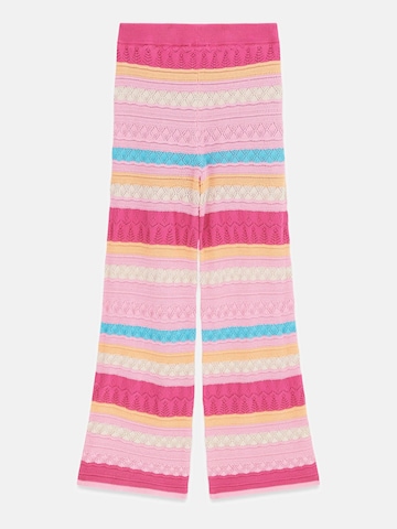 GUESS Wide leg Pants in Pink