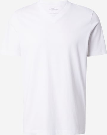 s.Oliver T-Shirt in Weiß: Vorderseite