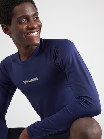 Hummel Performance shirt in Blue