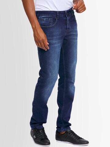 Alessandro Salvarini Slim fit Jeans 'Genova' in Blue: front