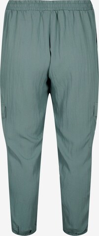 Effilé Pantalon cargo 'Macy' Zizzi en vert