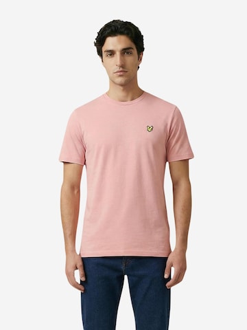 Maglietta 'TS400VOGT' di Lyle & Scott in rosa: frontale