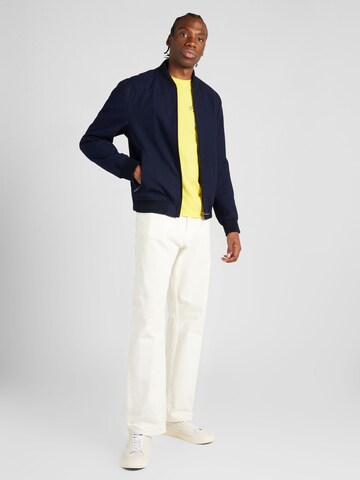 TOMMY HILFIGER - Camisa 'Varsity' em amarelo