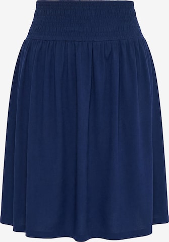 MIAMODA Rock in Blau: Vorderseite