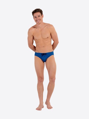 Maillot de bain ' Swim Mini Brief Hendaye ' HOM en bleu