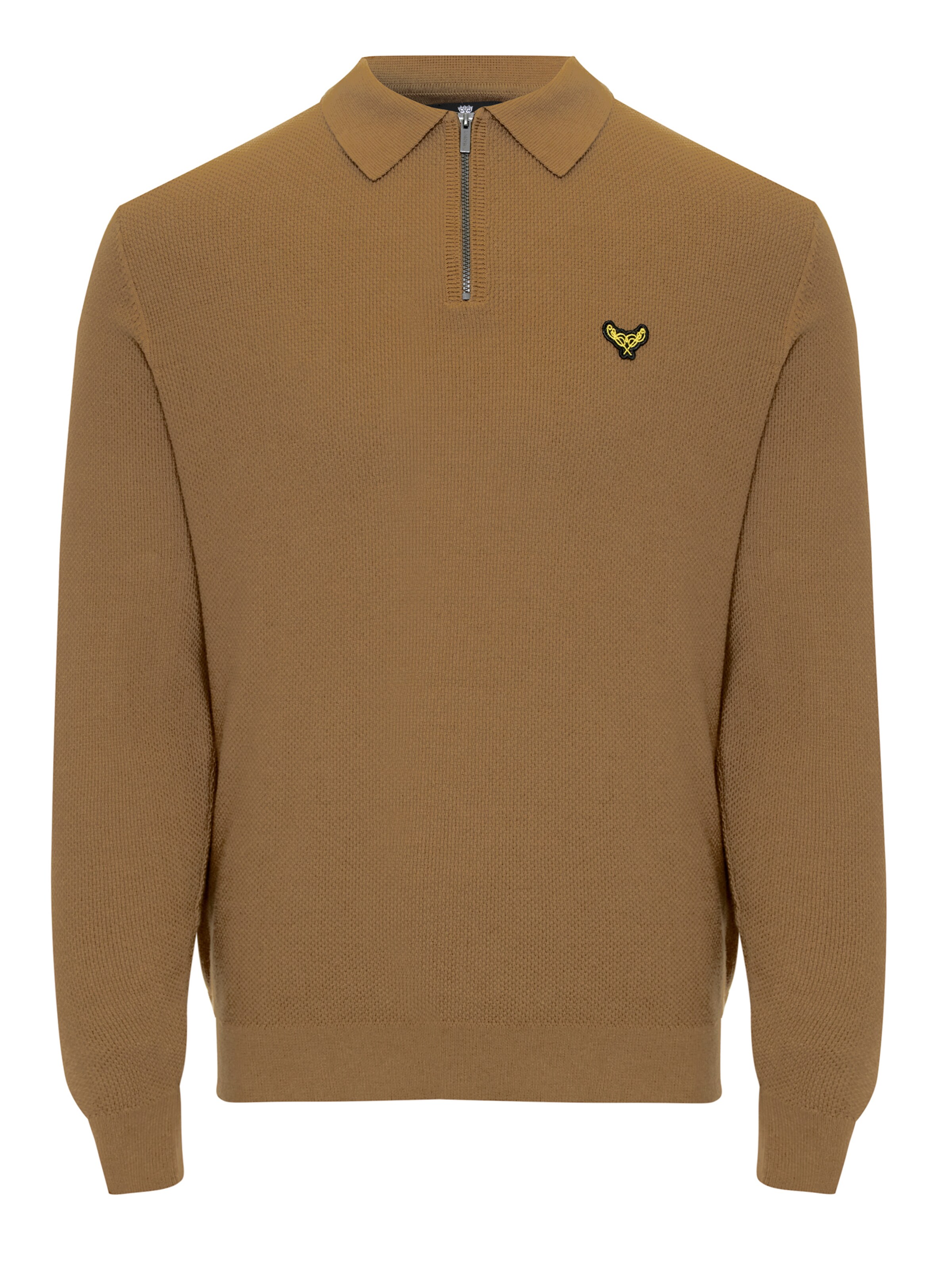 Threadbare Sweater 'Bintcliff' in Brown: front