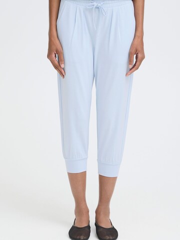 Tapered Pantaloni ' OXOdda ' di Oxmo in blu