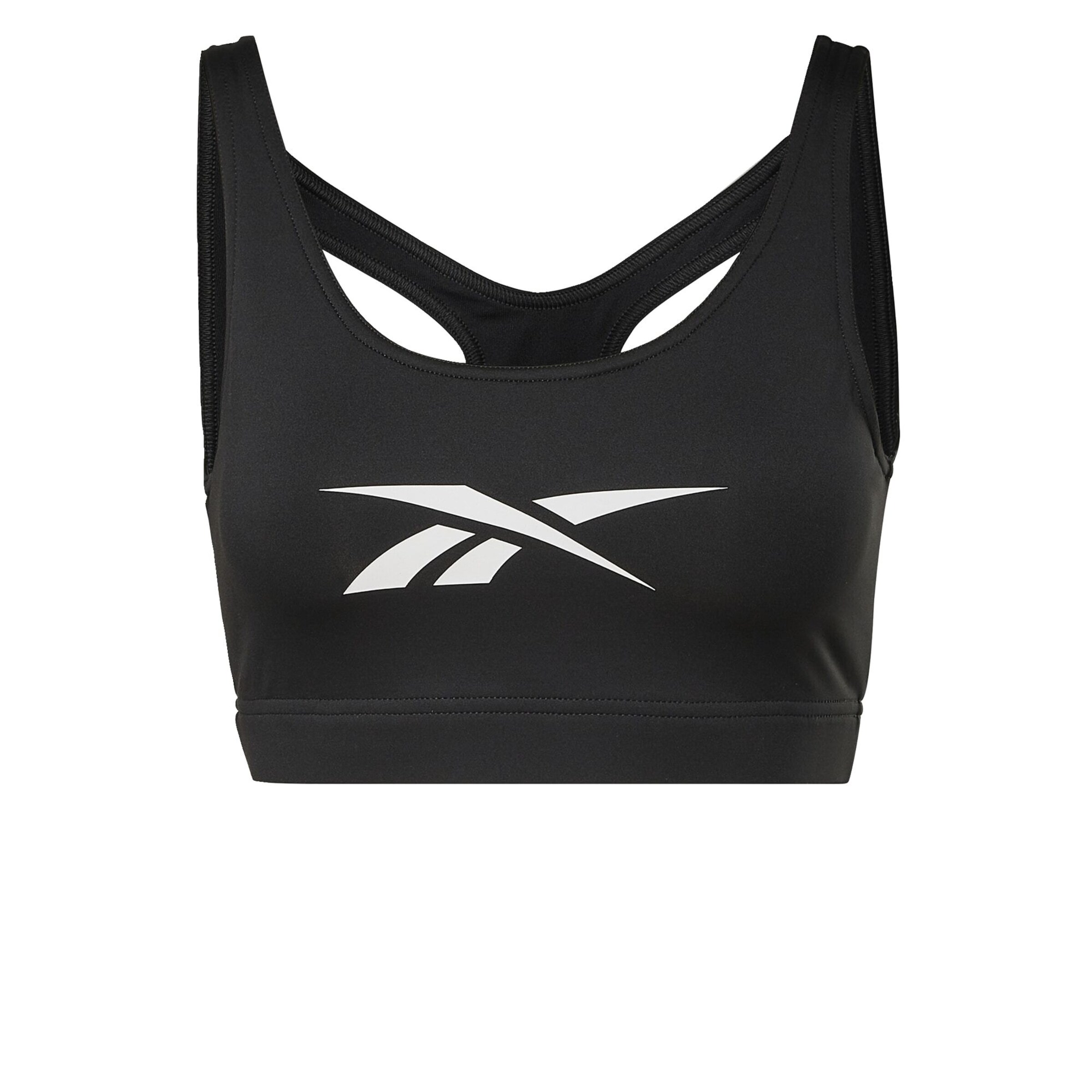 Frauen Sportbekleidung Reebok Sport Sport-BH in Schwarz - BE18122 Frauen Sportbekleidung Reebok Sport Sport-BH in Schwarz - BE18122
