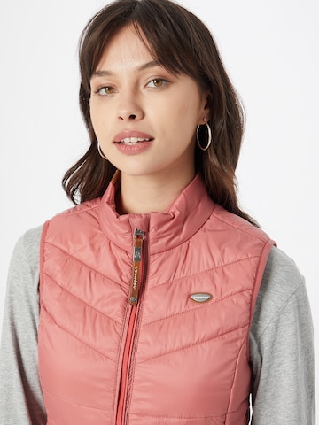 Ragwear Weste 'Salory' in Pink