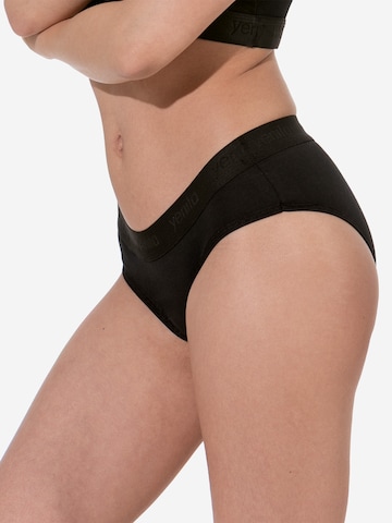 Yenita Slip ' Damen Slips mit elastischem Logobund ' in Zwart