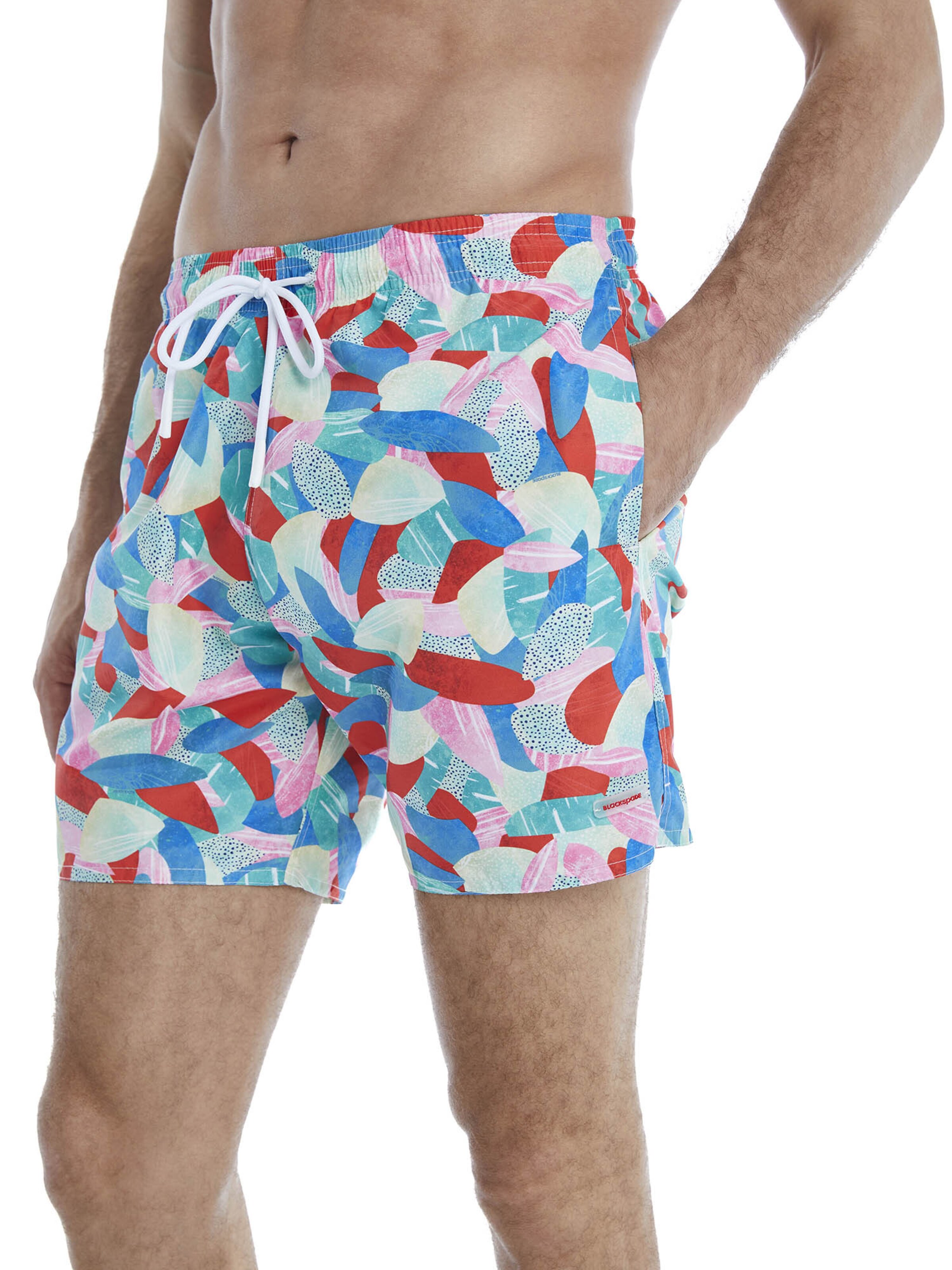 Blackspade Board Shorts ' Medium Pattern ' in Mixed colors