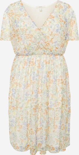 Esprit Curves Robe en mélange de couleurs / blanc cassé, Vue avec produit