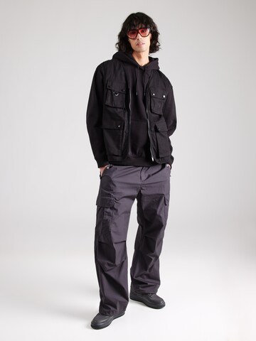 Sweat-shirt WEEKDAY en noir