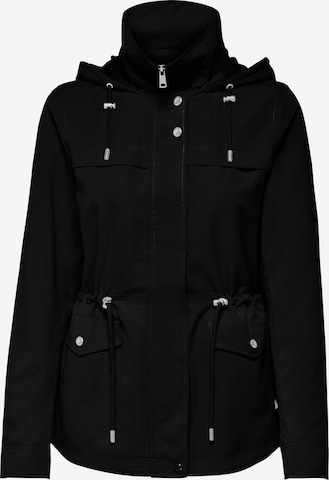 ONLYPrijelazna jakna 'New Starline' - crna boja: prednji dio