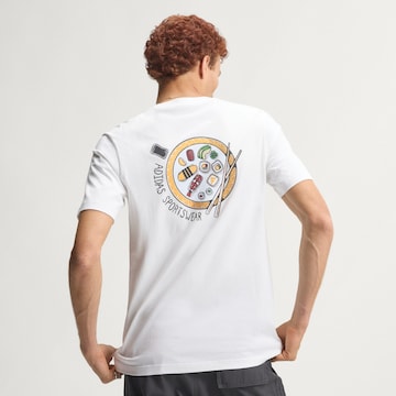 ADIDAS SPORTSWEARTehnička sportska majica 'Sushi' - bijela boja