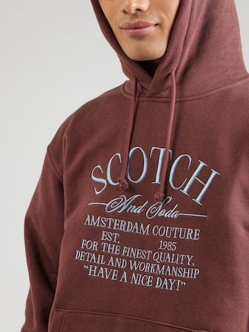 Felpa di SCOTCH & SODA in marrone