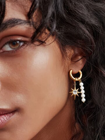Nemomatheo Earrings 'Stella & Perla' in Gold