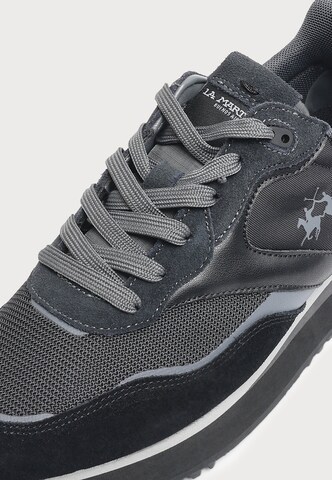 La Martina - Zapatillas deportivas bajas en negro: frente