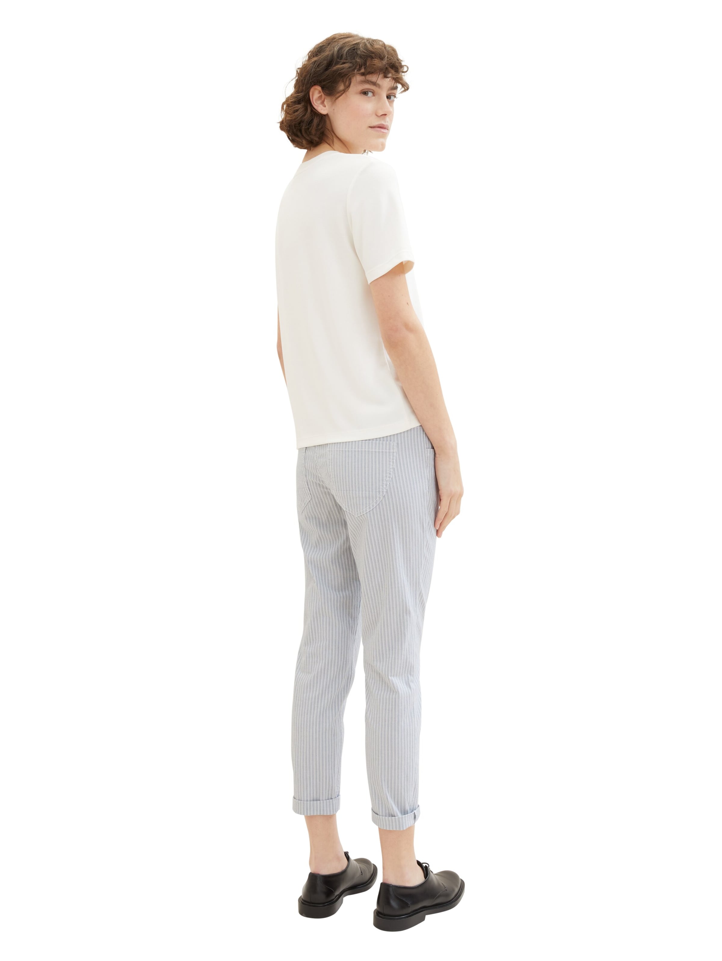 TOM TAILOR Slimfit Nadrág - zöld