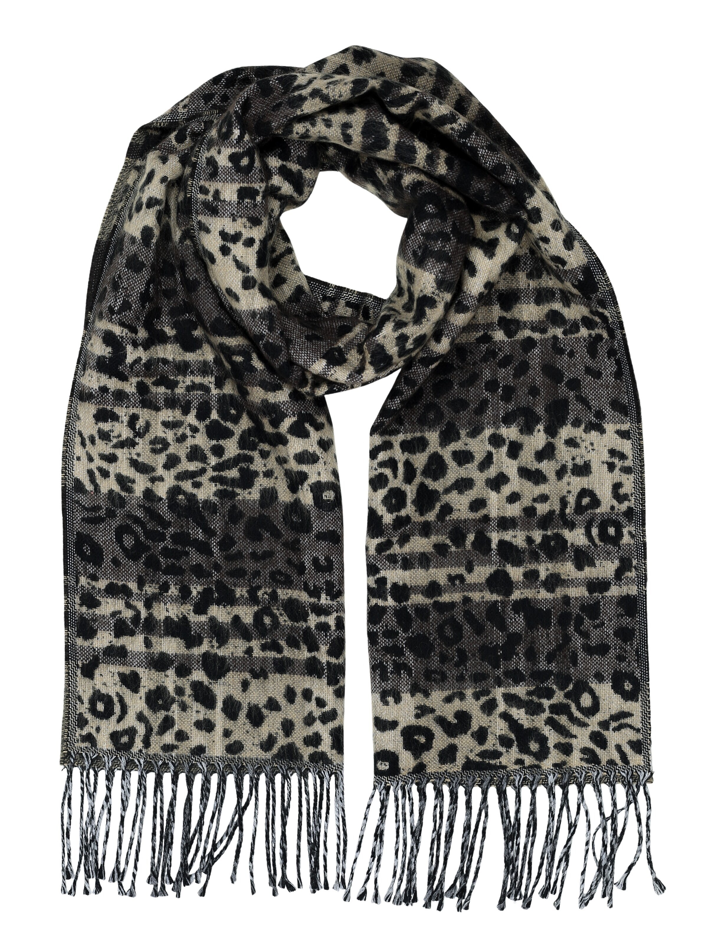 COLLEZIONE ALESSANDRO Schal 'Leo'‌‌‌‌‌‌ in Braun