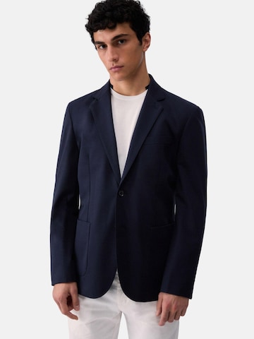 Liu Jo - Ajuste regular Chaqueta saco 'LIU JO UOMO GIACCA BLAZER JERSEY GIACCA' en azul
