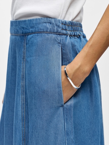 OBJECT - Falda 'OBJFRAME' en azul