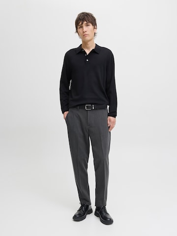 JACK & JONES Обычный Плиссированные брюки 'JPSTACE LEO' в Серый