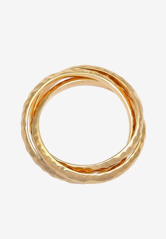 ELLI Ring 'Wickelring' in Goud