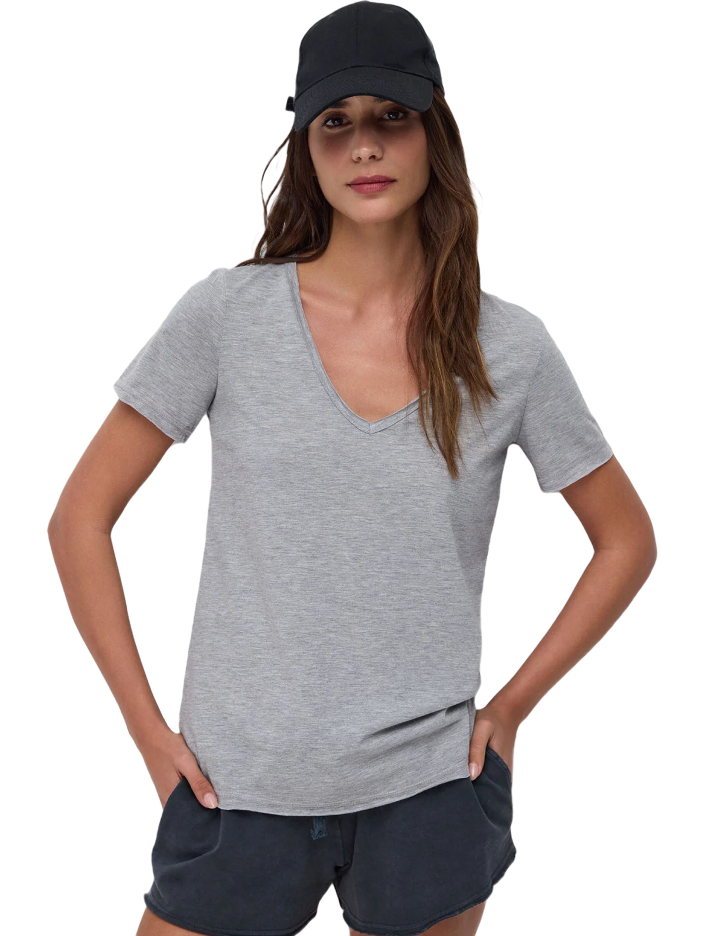 No Matter What Shirt in Grey: front