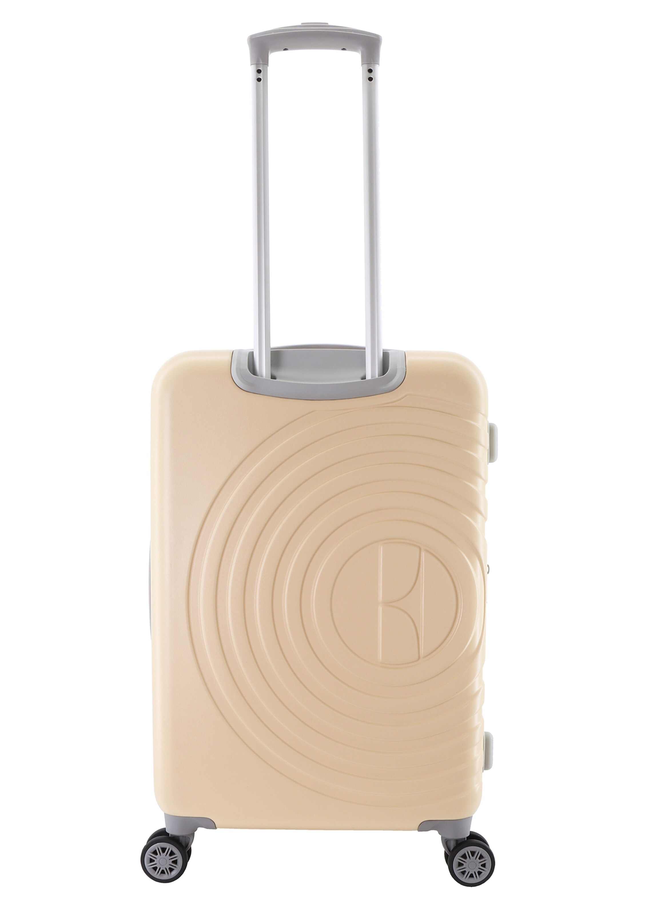 ELLE Reisegepäck 'Debossed' in Beige