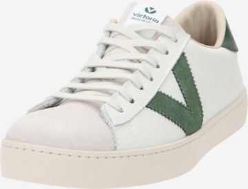 VICTORIA Sneakers laag 'BERLIN' in Groen: voorkant