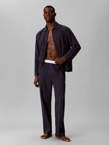 Calvin Klein Pyjama in Blau: Vorderseite