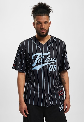 FUBU Shirt in Zwart: voorkant