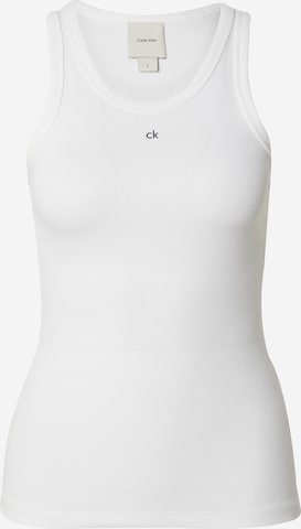 Calvin Klein Топ в Белый: спереди