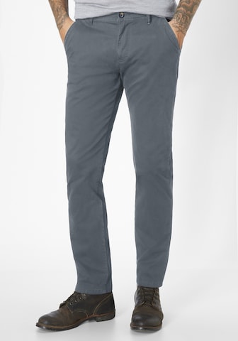 REDPOINT Slim fit Chino Pants 'Odessa' in Grey: front