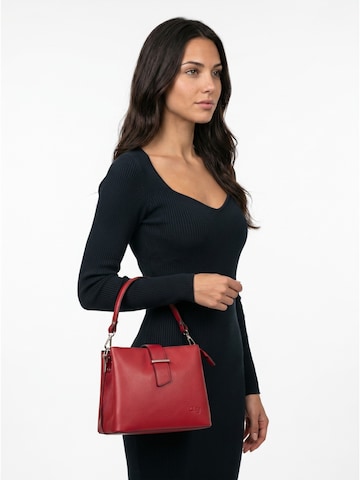 Cluty Handbag in Red