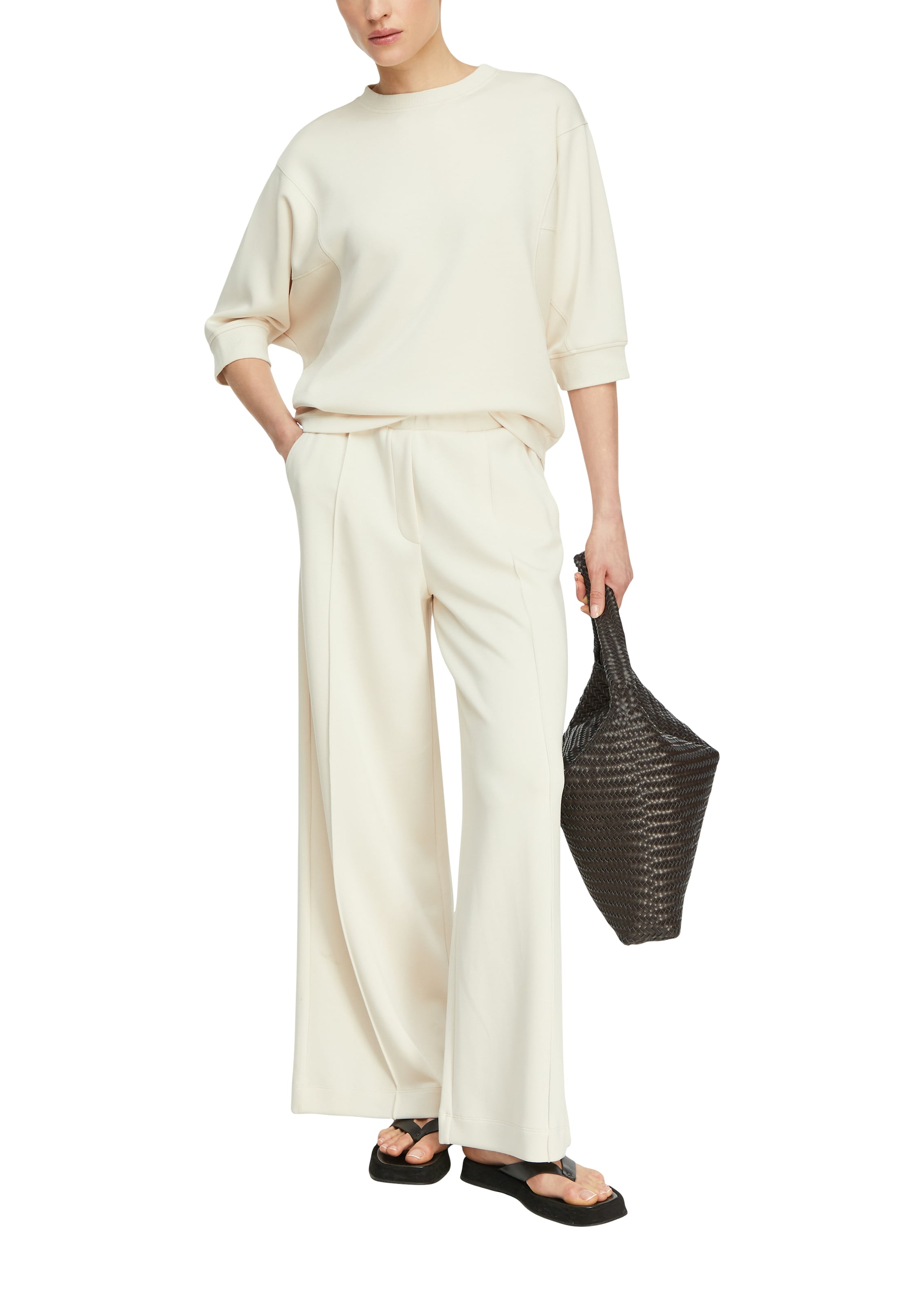 COMMA Sweatshirt in White