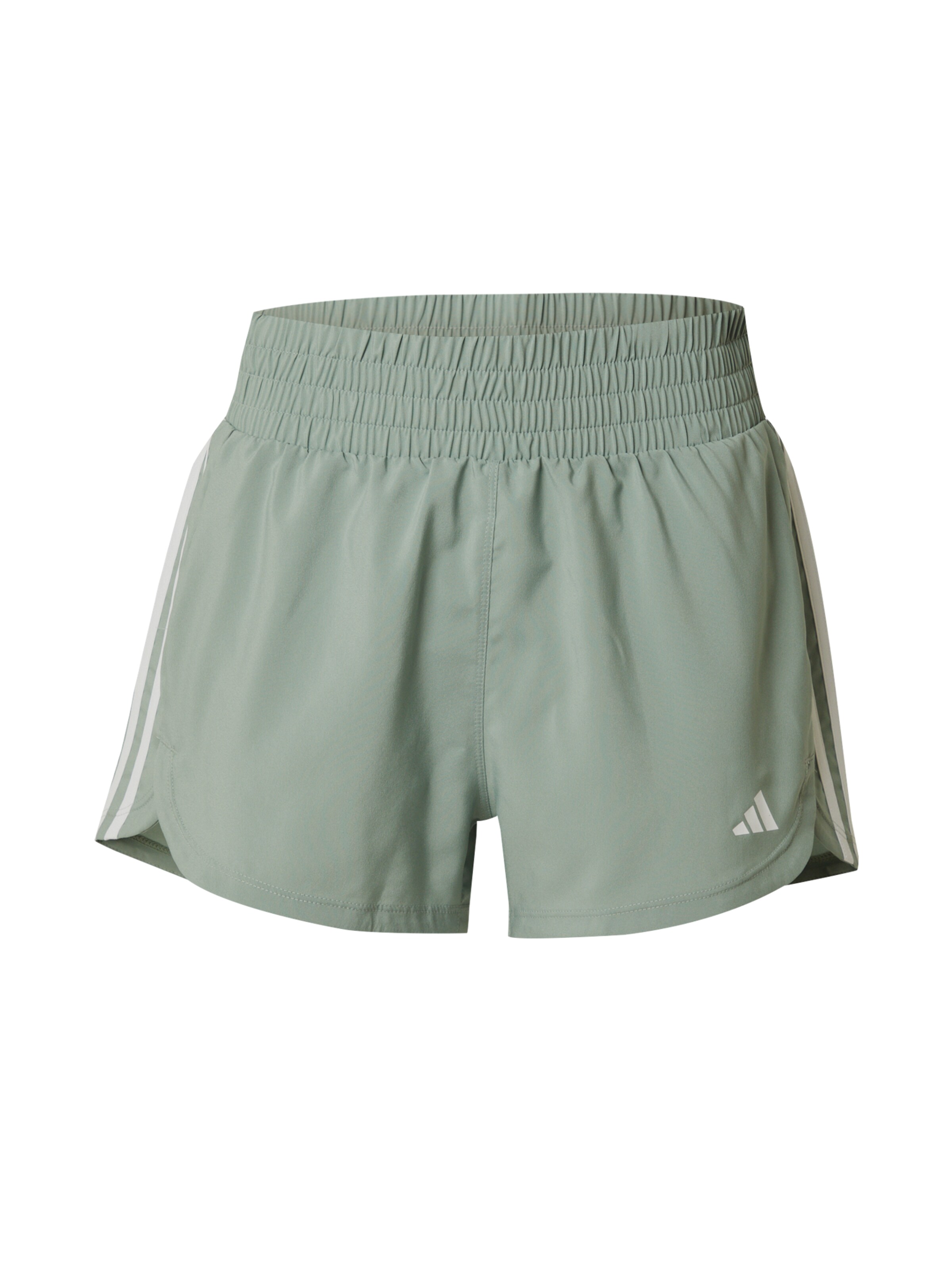 ADIDAS PERFORMANCESportske hlače 'PACER' - zelena boja: prednji dio