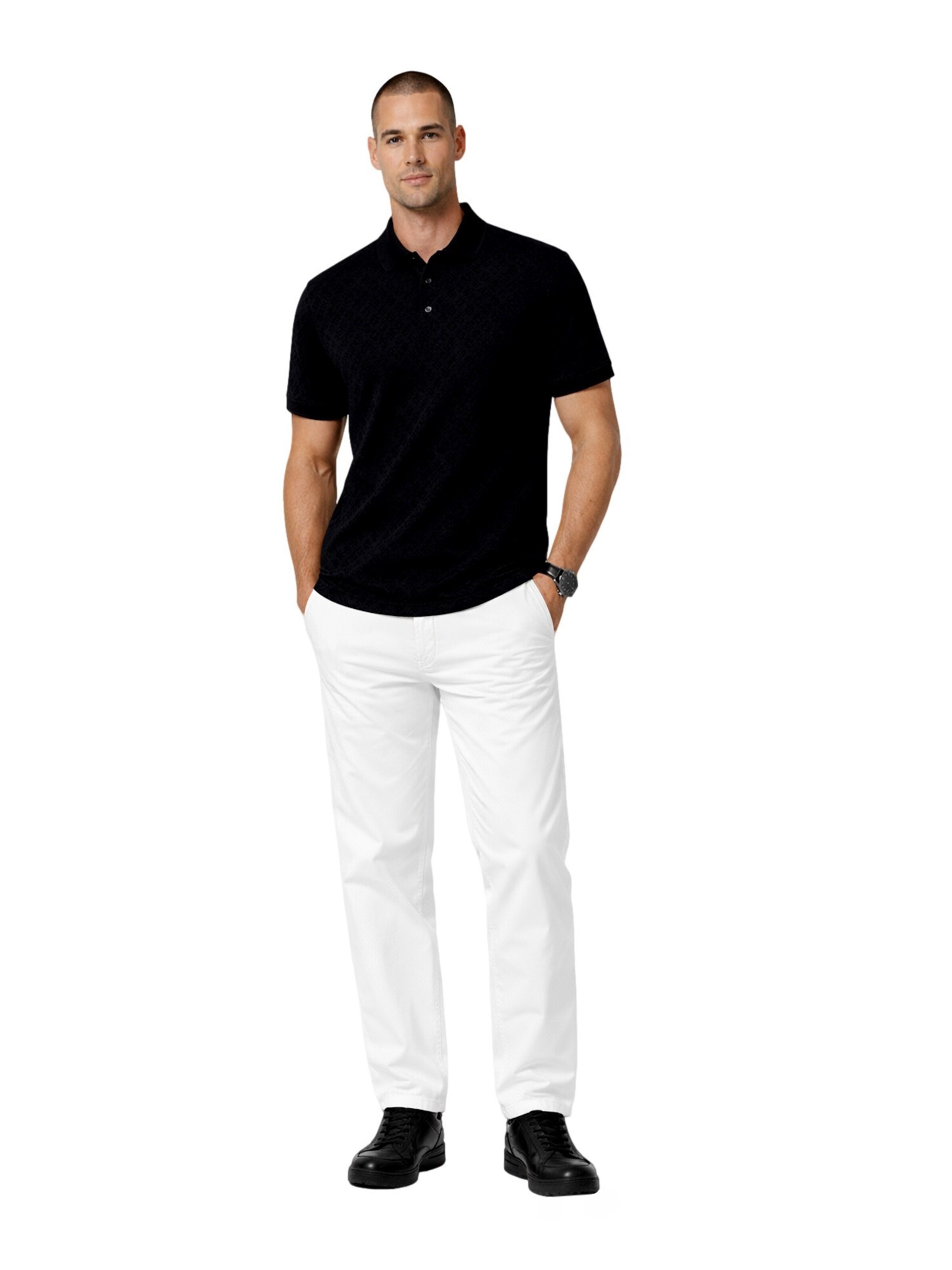 ARMANI EXCHANGE Shirt in Blue: front