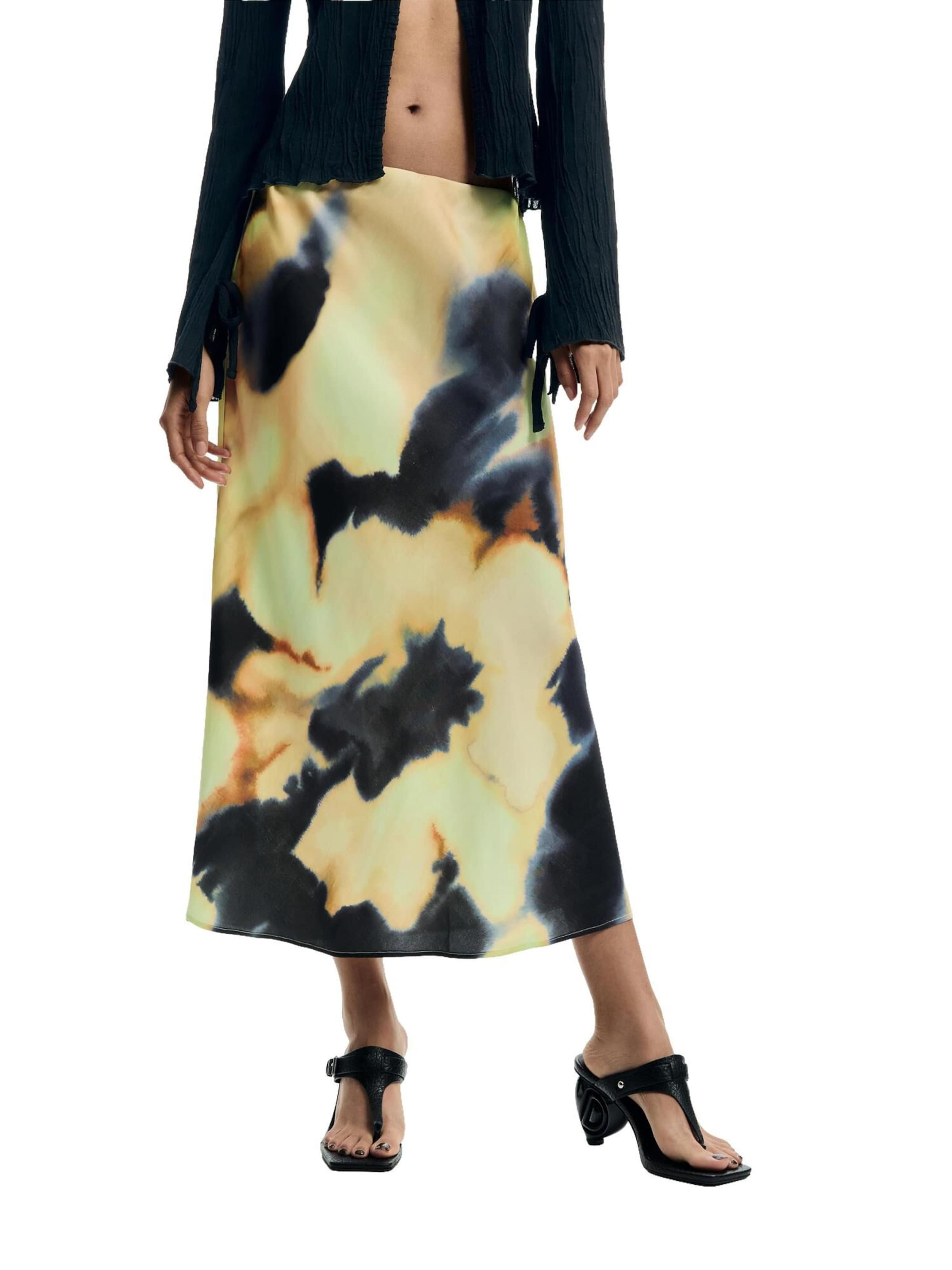 Desigual - Falda en amarillo: frente