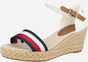 TOMMY HILFIGER Sandale in Weiß: predná strana