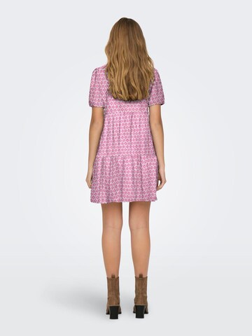 Robe 'NORA' ONLY en rose