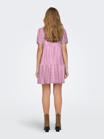 ONLY Kleid 'NORA' in Pink