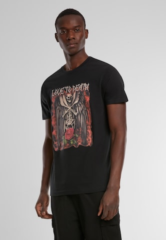 Mister Tee T-Shirt 'Love To Death' in Schwarz