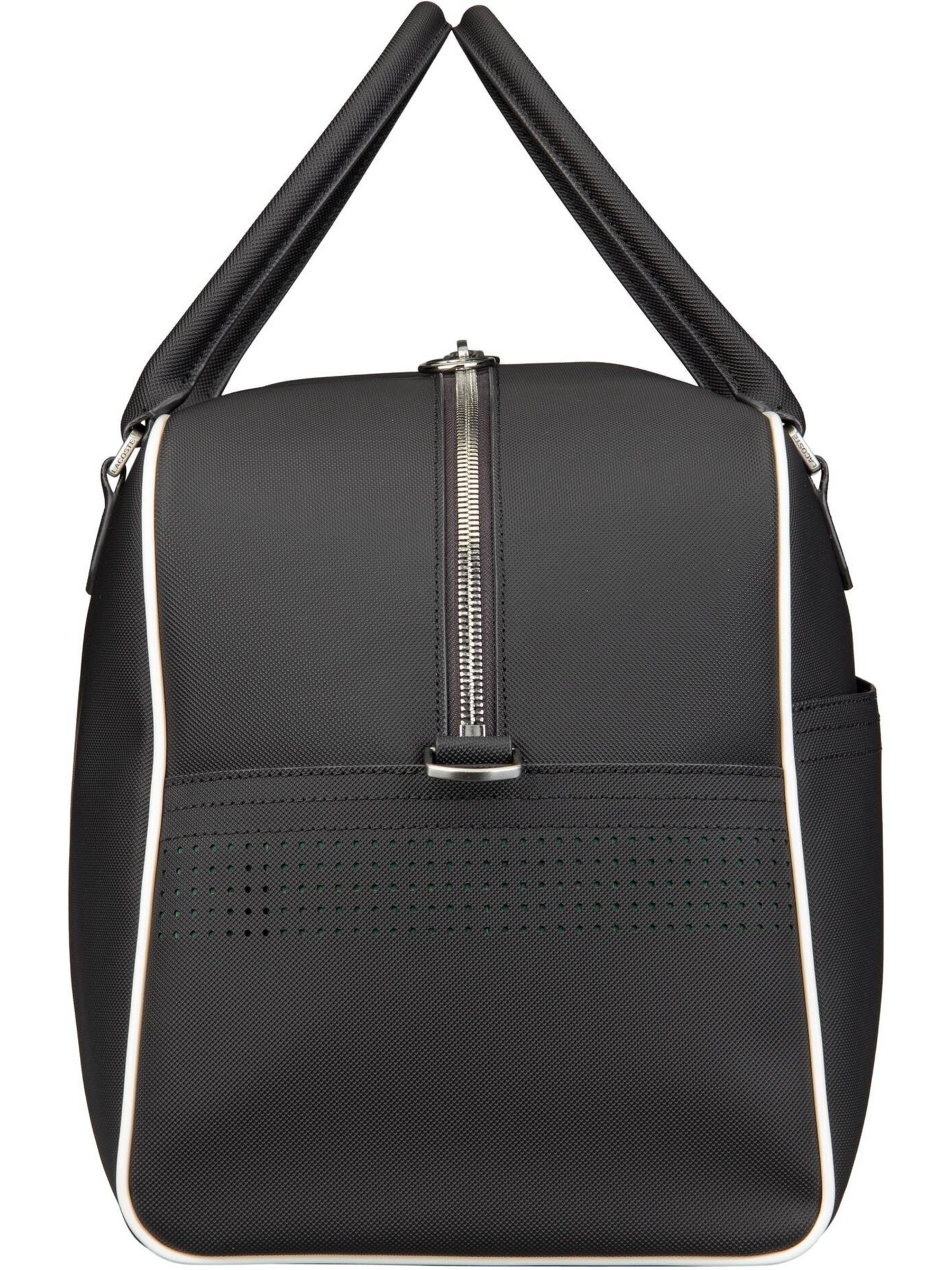 LACOSTE Weekender in Schwarz